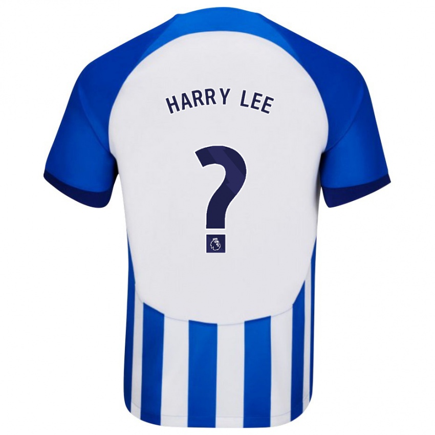 Niño Camiseta Harry Lee #0 Azul 1ª Equipación 2023/24 La Camisa México