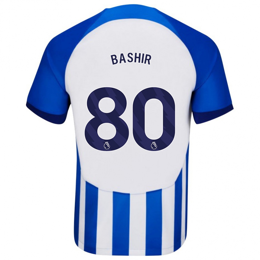 Niño Camiseta Sahil Bashir #80 Azul 1ª Equipación 2023/24 La Camisa México