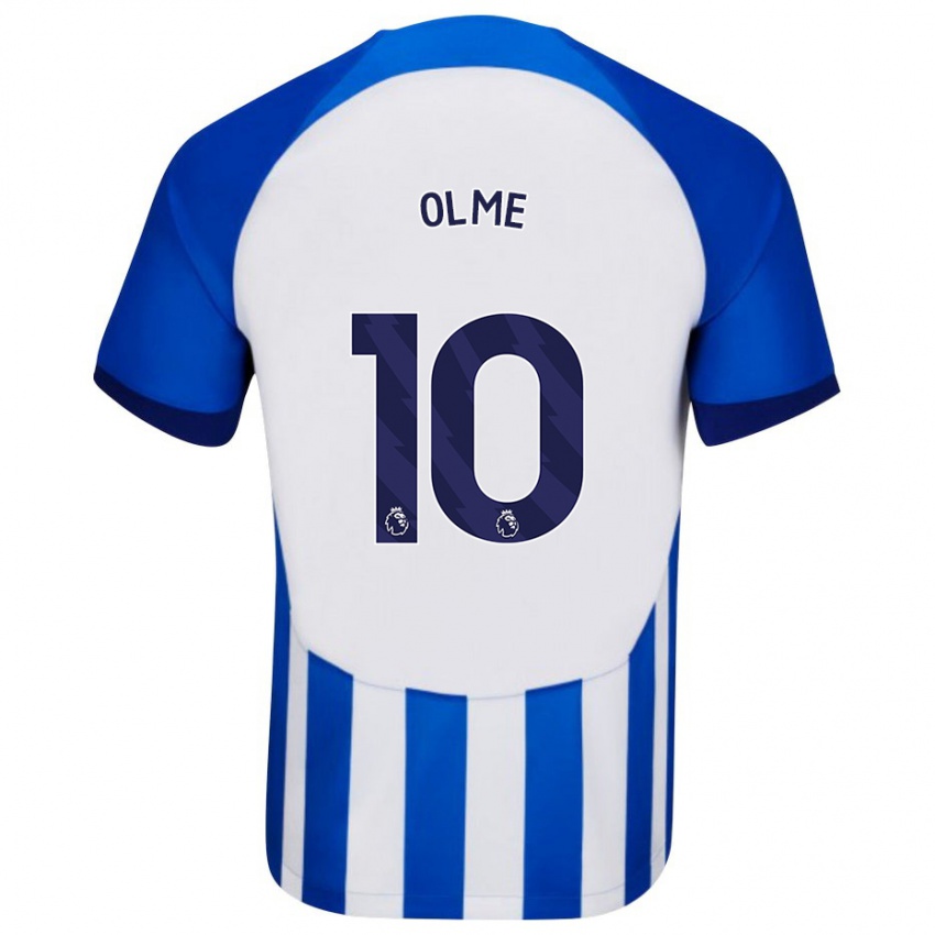 Niño Camiseta Julia Margareta Zigiotti Olme #10 Azul 1ª Equipación 2023/24 La Camisa México