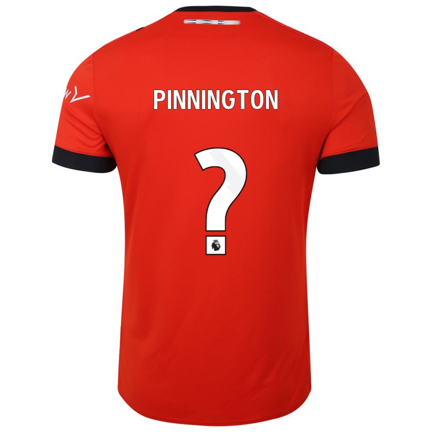 Niño Camiseta Jacob Pinnington #0 Rojo 1ª Equipación 2023/24 La Camisa México