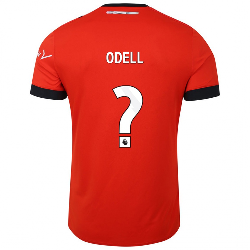 Niño Camiseta Josh Odell #0 Rojo 1ª Equipación 2023/24 La Camisa México