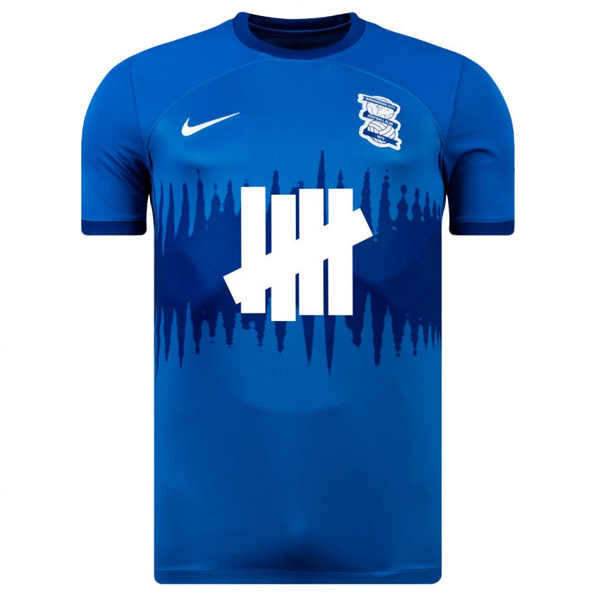 Niño Camiseta Oliver Burke #45 Azul 1ª Equipación 2023/24 La Camisa México