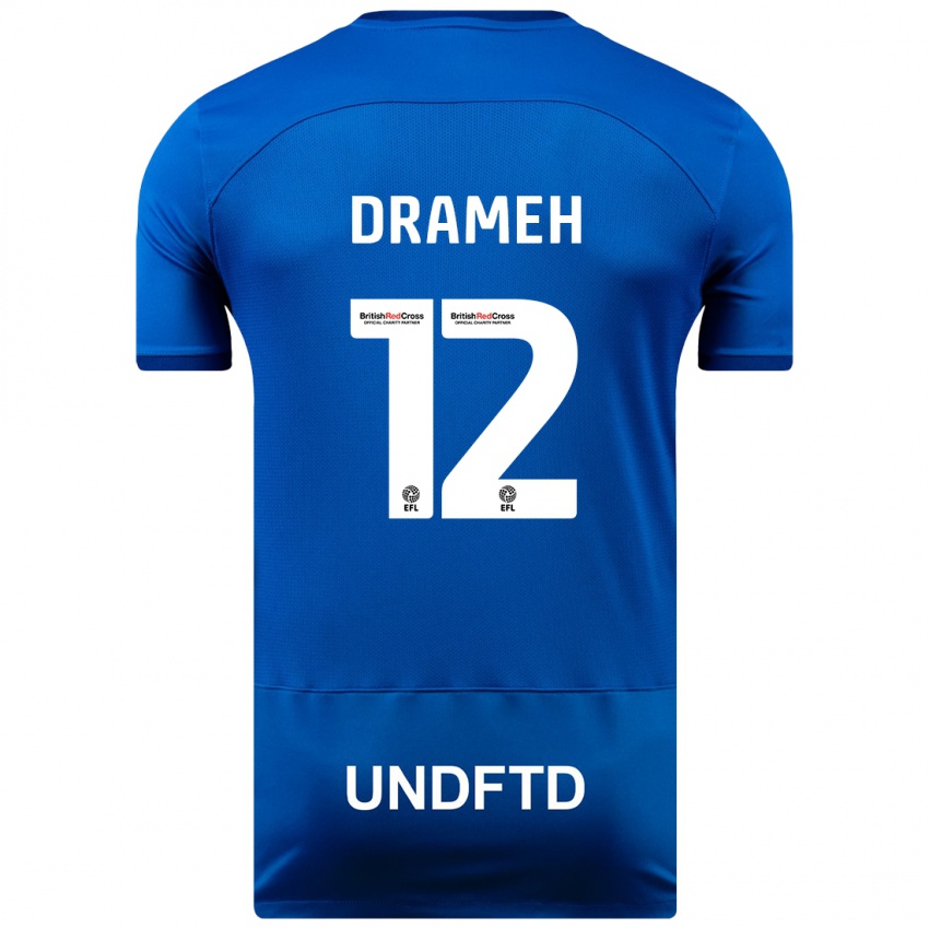 Niño Camiseta Cody Drameh #12 Azul 1ª Equipación 2023/24 La Camisa México