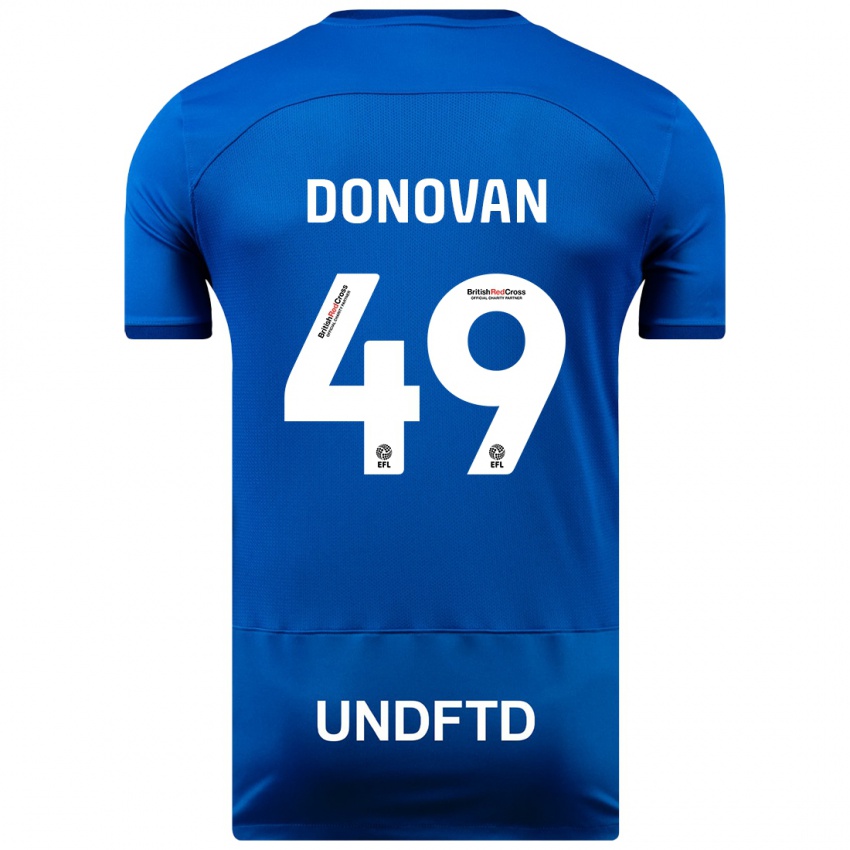 Niño Camiseta Romelle Donovan #49 Azul 1ª Equipación 2023/24 La Camisa México