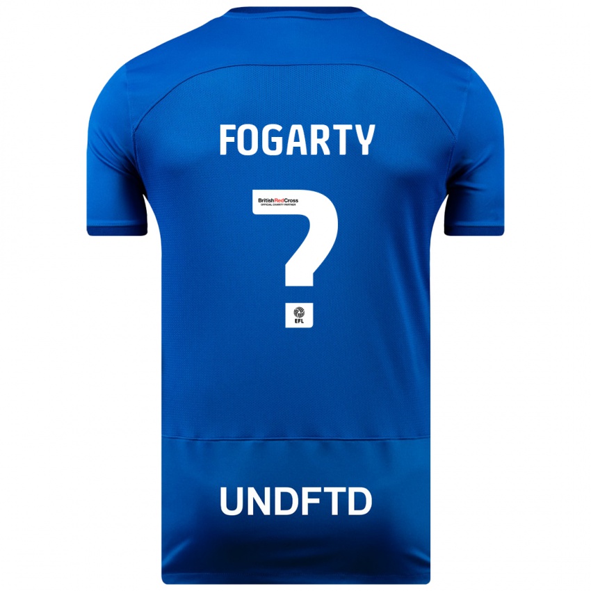 Niño Camiseta Tom Fogarty #0 Azul 1ª Equipación 2023/24 La Camisa México