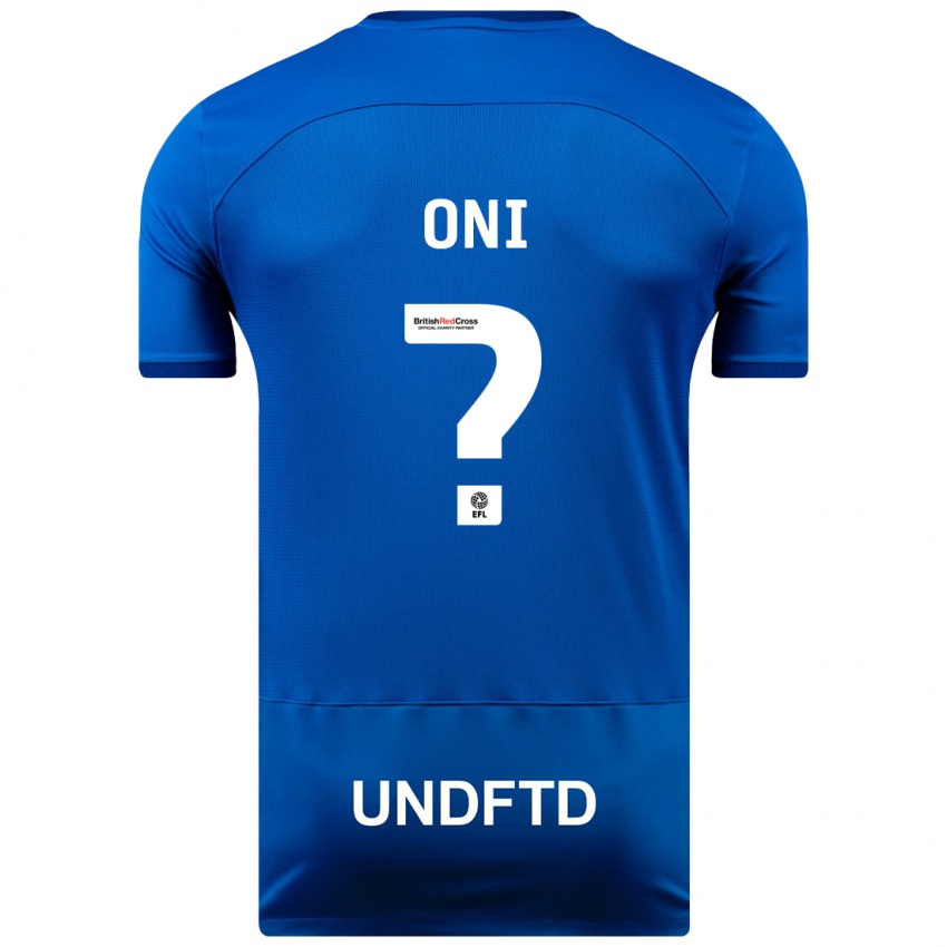 Niño Camiseta Ifeoluwa Oni #0 Azul 1ª Equipación 2023/24 La Camisa México