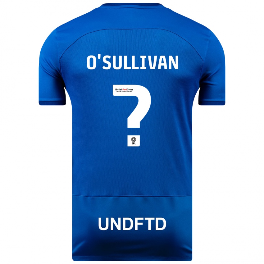 Niño Camiseta William O'sullivan #0 Azul 1ª Equipación 2023/24 La Camisa México