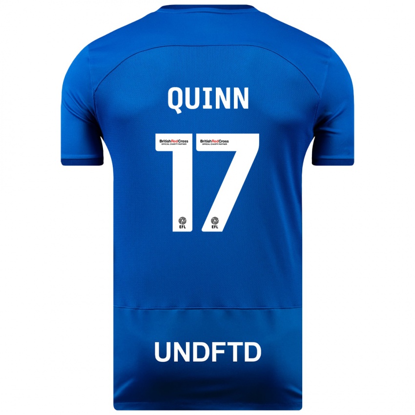 Niño Camiseta Lucy Quinn #17 Azul 1ª Equipación 2023/24 La Camisa México