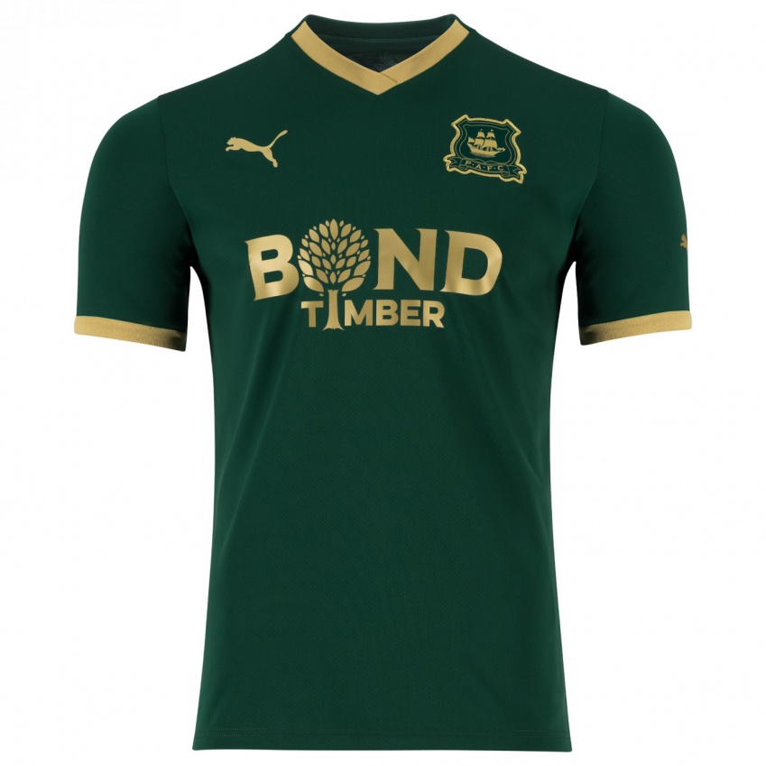 Niño Camiseta Luke Cundle #28 Verde 1ª Equipación 2023/24 La Camisa México