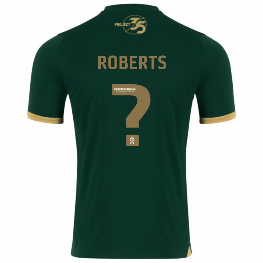 Niño Camiseta Caleb Roberts #0 Verde 1ª Equipación 2023/24 La Camisa México