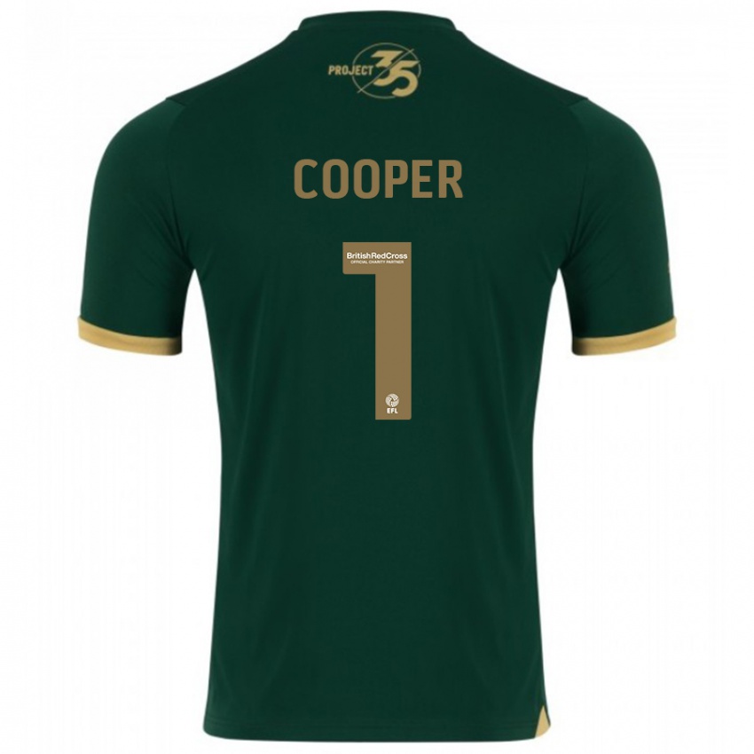 Niño Camiseta Michael Cooper #1 Verde 1ª Equipación 2023/24 La Camisa México