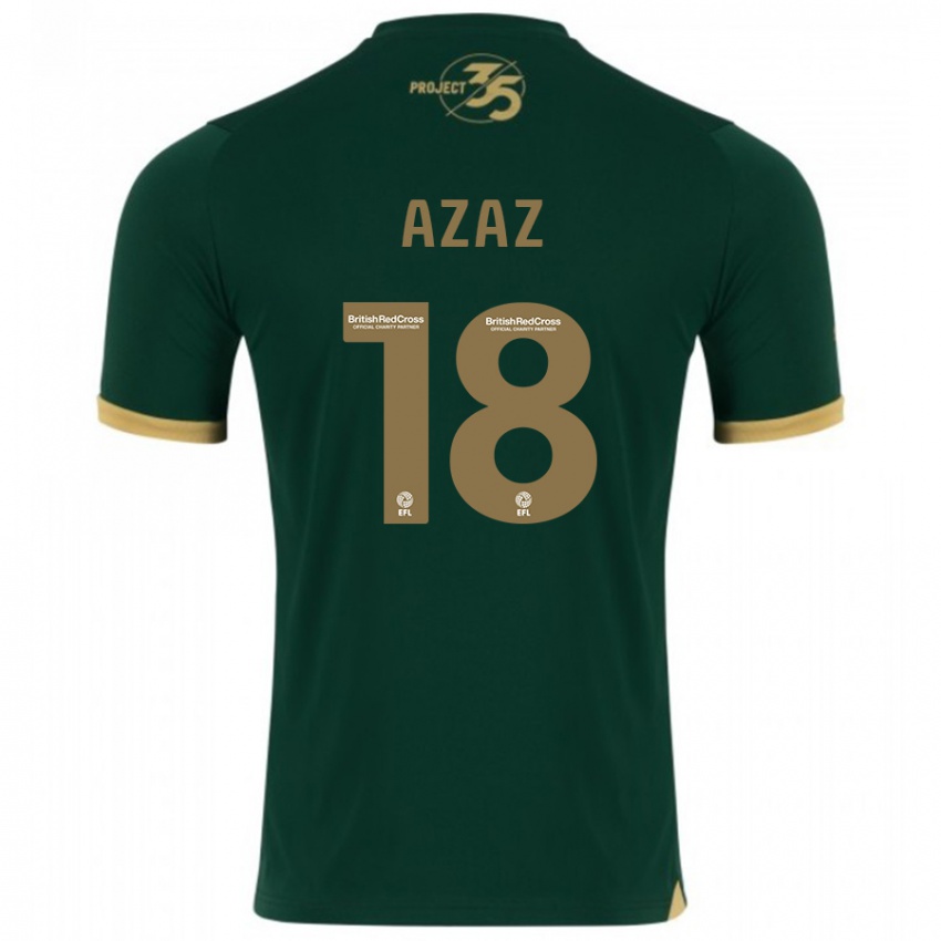 Niño Camiseta Finn Azaz #18 Verde 1ª Equipación 2023/24 La Camisa México