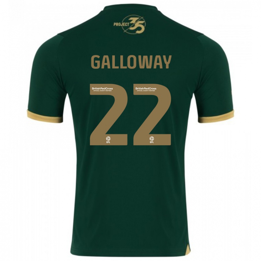 Niño Camiseta Brendan Galloway #22 Verde 1ª Equipación 2023/24 La Camisa México