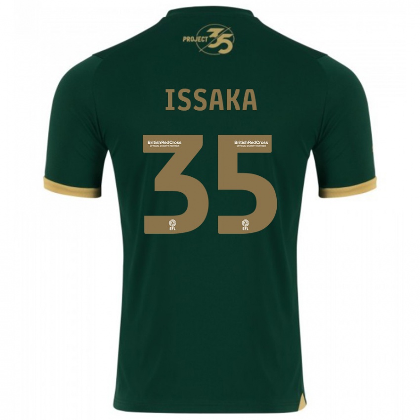 Niño Camiseta Freddie Issaka #35 Verde 1ª Equipación 2023/24 La Camisa México