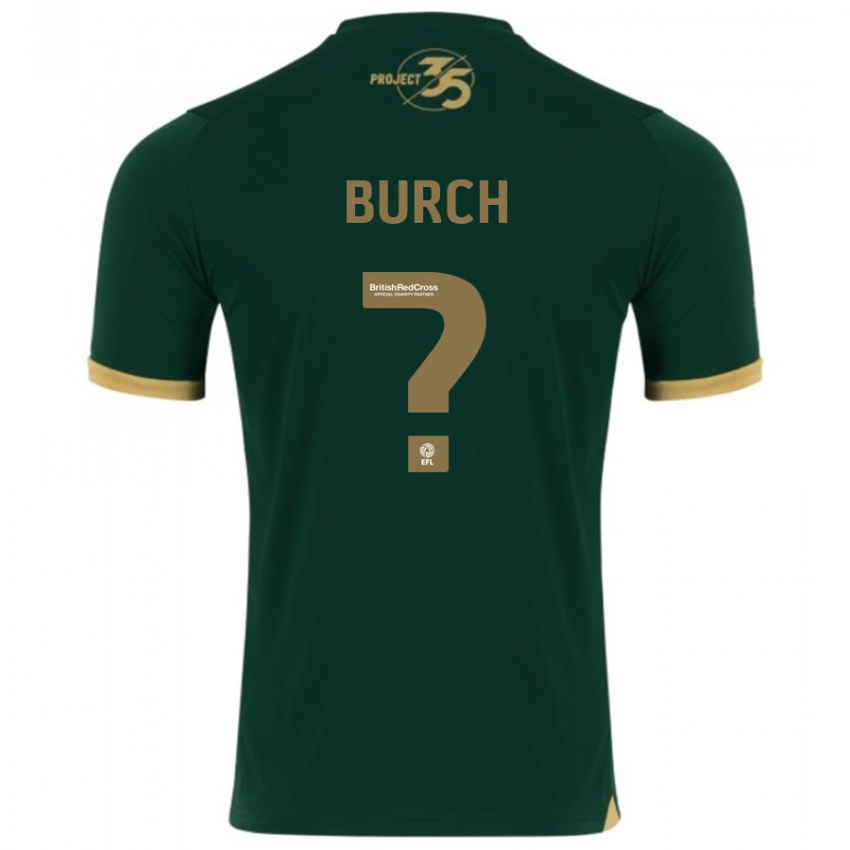 Niño Camiseta Kian Burch #0 Verde 1ª Equipación 2023/24 La Camisa México