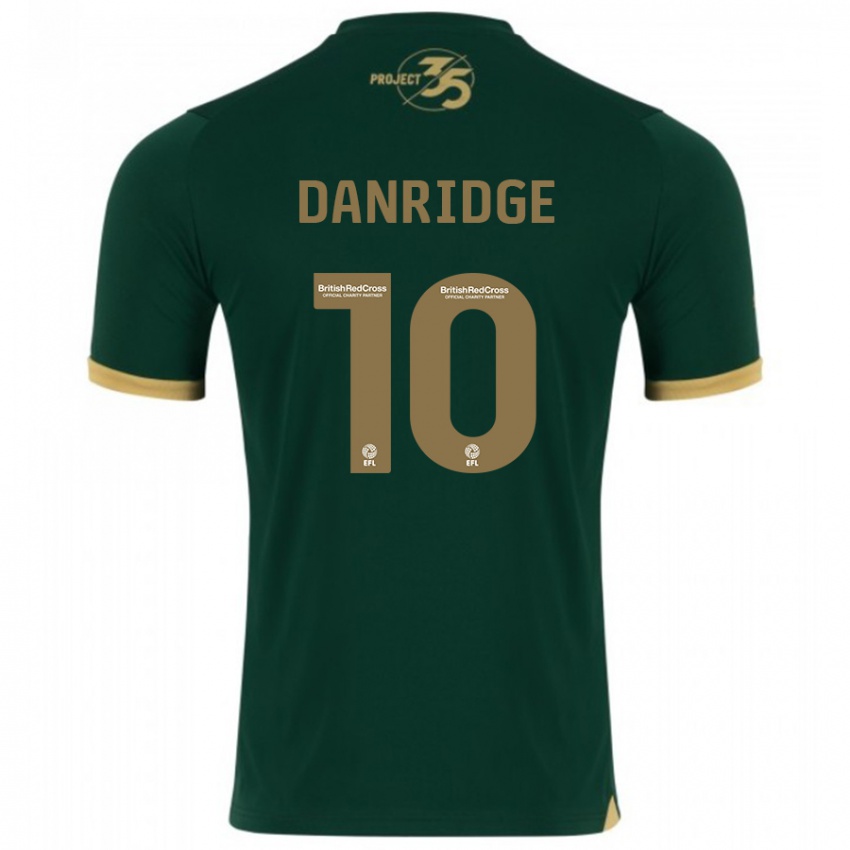 Niño Camiseta Rebecca Danridge #10 Verde 1ª Equipación 2023/24 La Camisa México