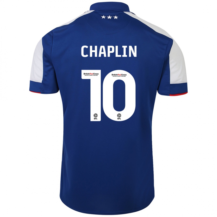 Niño Camiseta Conor Chaplin #10 Azul 1ª Equipación 2023/24 La Camisa México