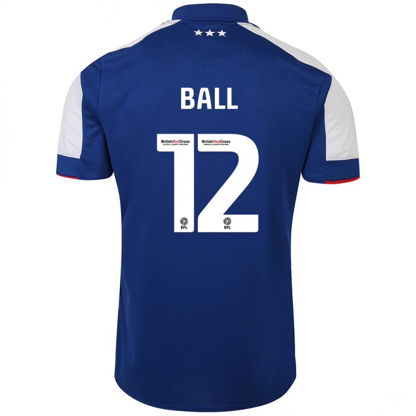 Niño Camiseta Dominic Ball #12 Azul 1ª Equipación 2023/24 La Camisa México