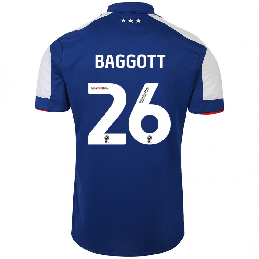 Niño Camiseta Elkan Baggott #26 Azul 1ª Equipación 2023/24 La Camisa México