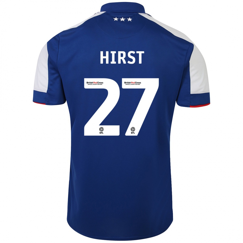 Niño Camiseta George Hirst #27 Azul 1ª Equipación 2023/24 La Camisa México