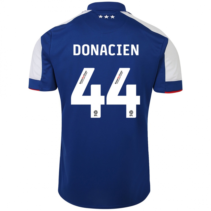 Niño Camiseta Janoi Donacien #44 Azul 1ª Equipación 2023/24 La Camisa México