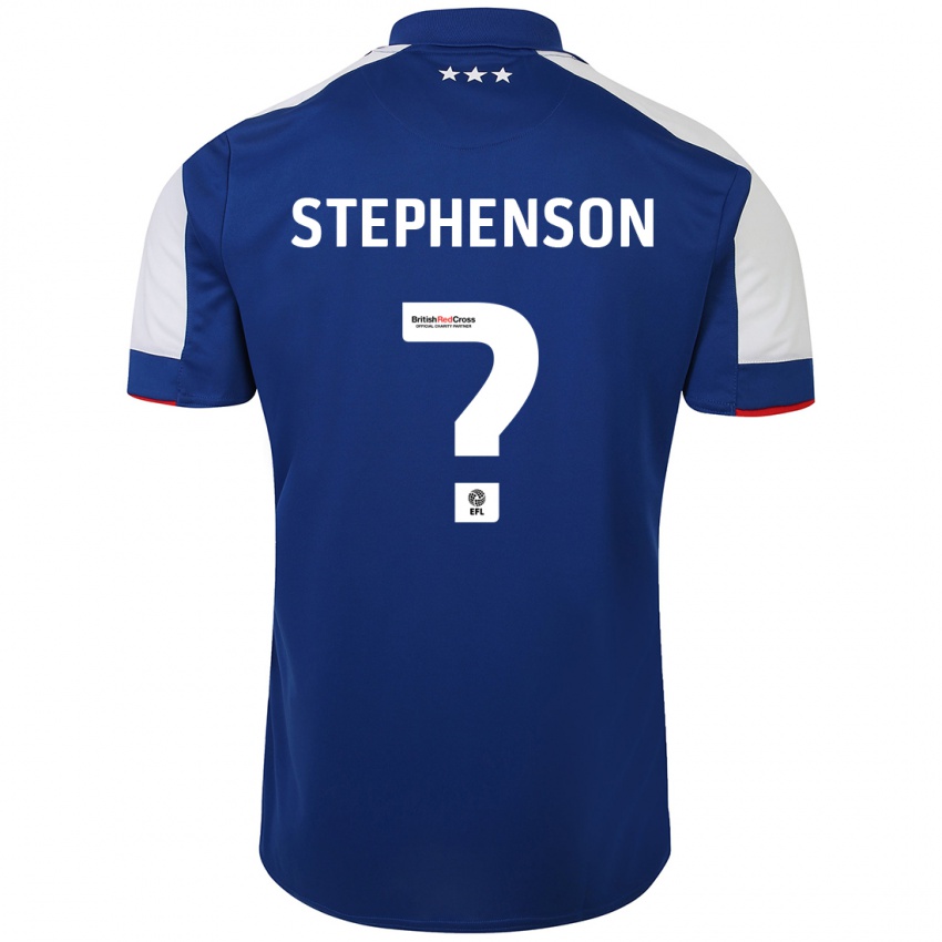 Niño Camiseta Sean Stephenson #0 Azul 1ª Equipación 2023/24 La Camisa México