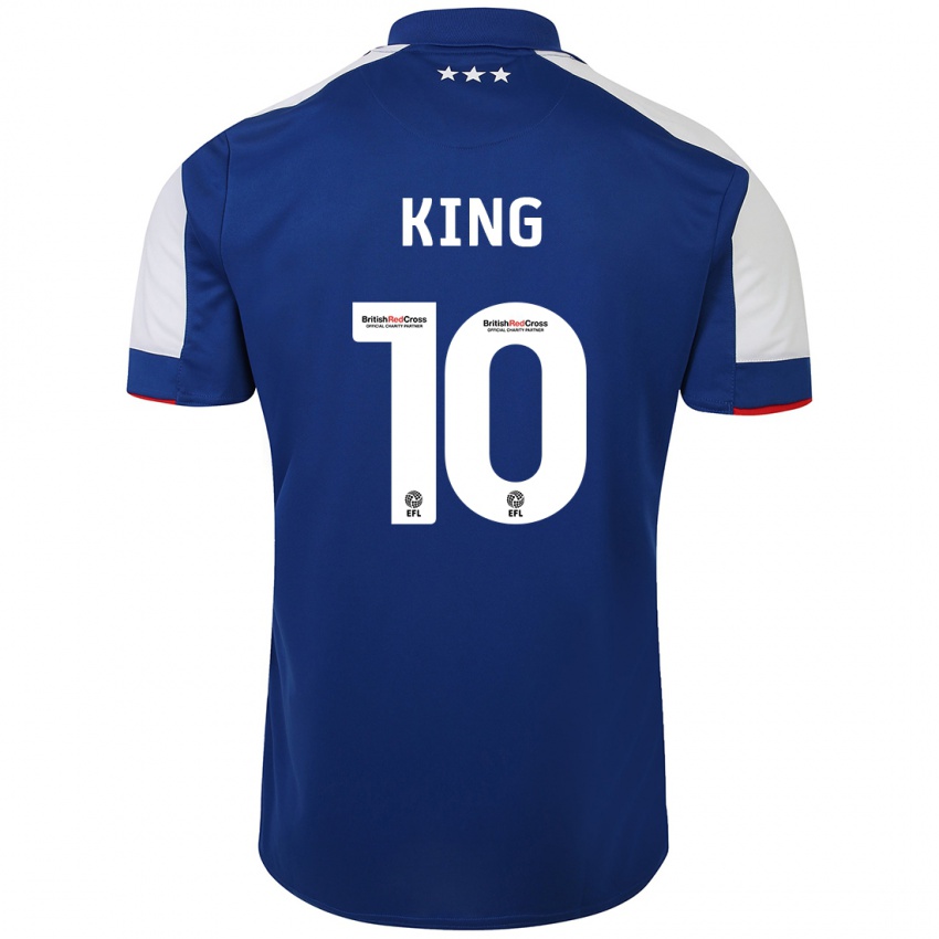 Niño Camiseta Eloise King #10 Azul 1ª Equipación 2023/24 La Camisa México