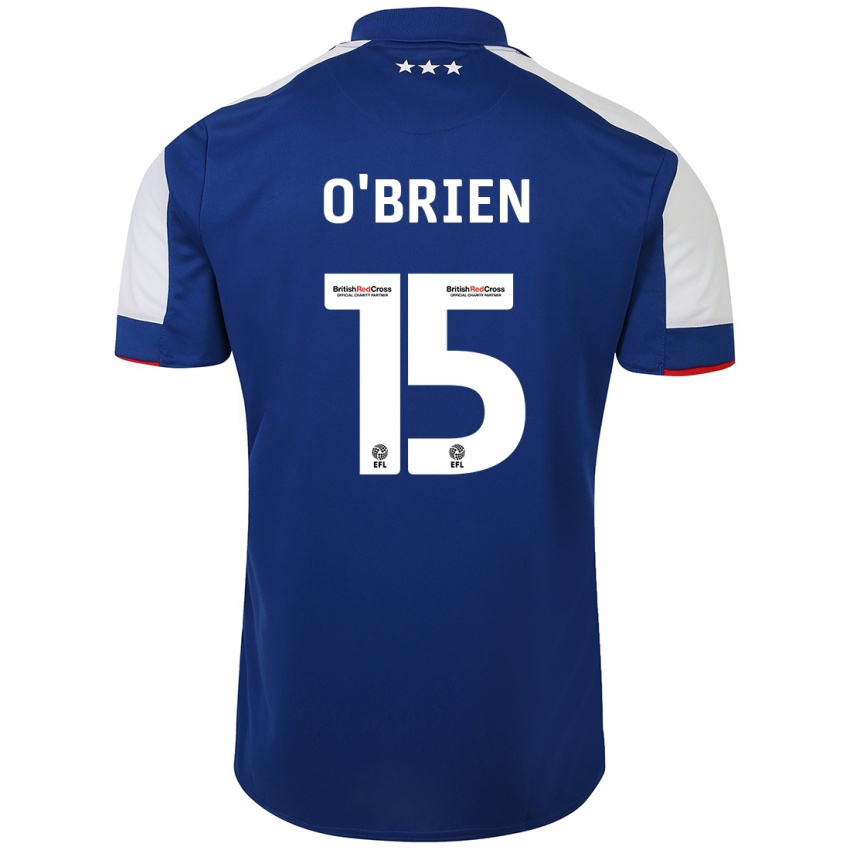 Niño Camiseta Lucy O'brien #15 Azul 1ª Equipación 2023/24 La Camisa México