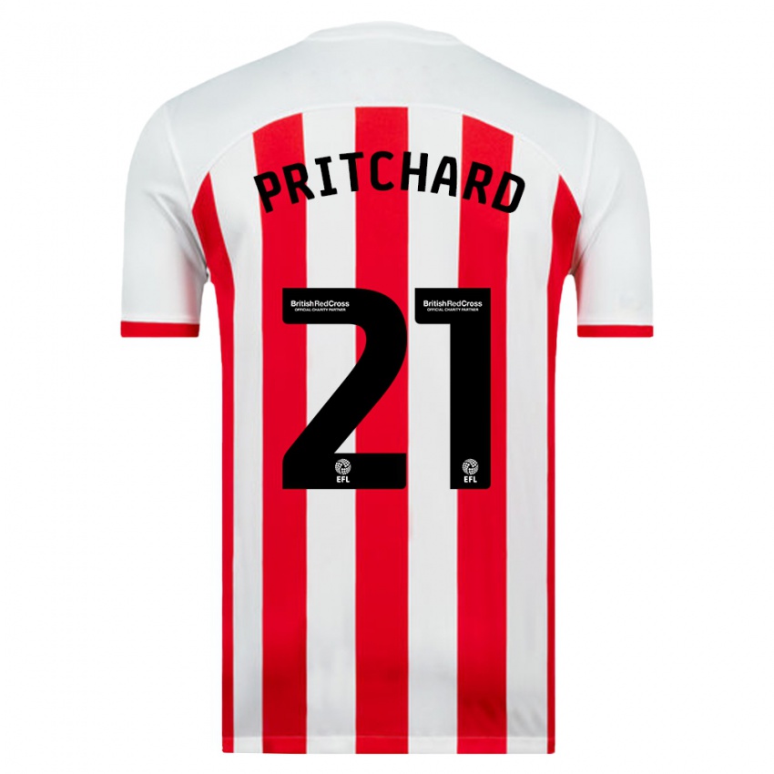 Niño Camiseta Alex Pritchard #21 Blanco 1ª Equipación 2023/24 La Camisa México