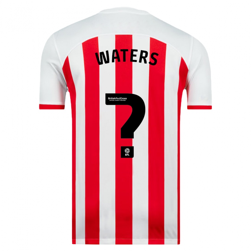 Niño Camiseta Jake Waters #0 Blanco 1ª Equipación 2023/24 La Camisa México