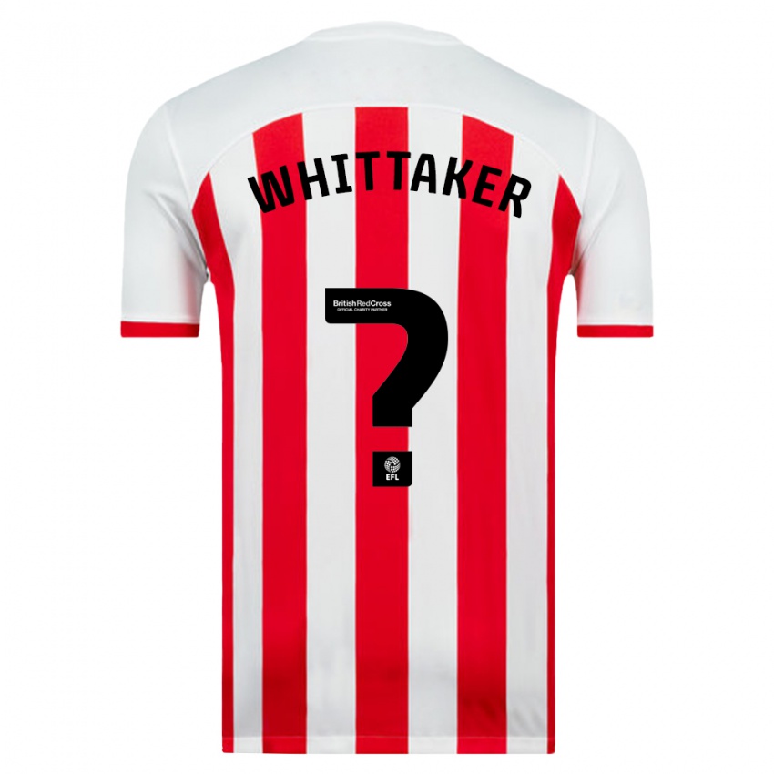 Niño Camiseta Jack Whittaker #0 Blanco 1ª Equipación 2023/24 La Camisa México