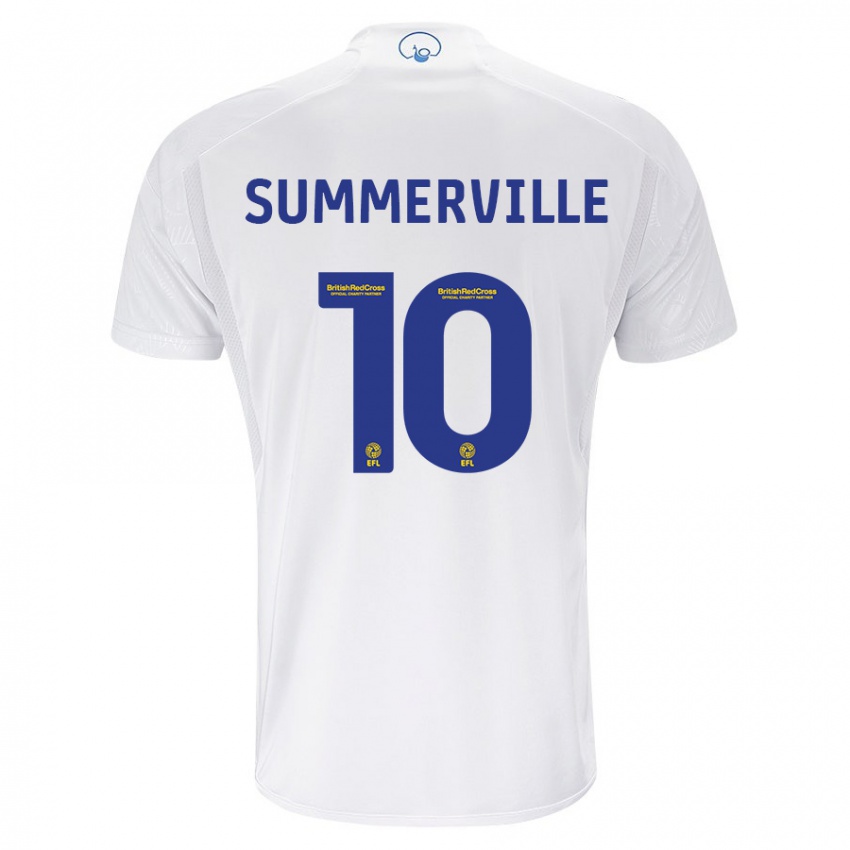 Niño Camiseta Crysencio Summerville #10 Blanco 1ª Equipación 2023/24 La Camisa México