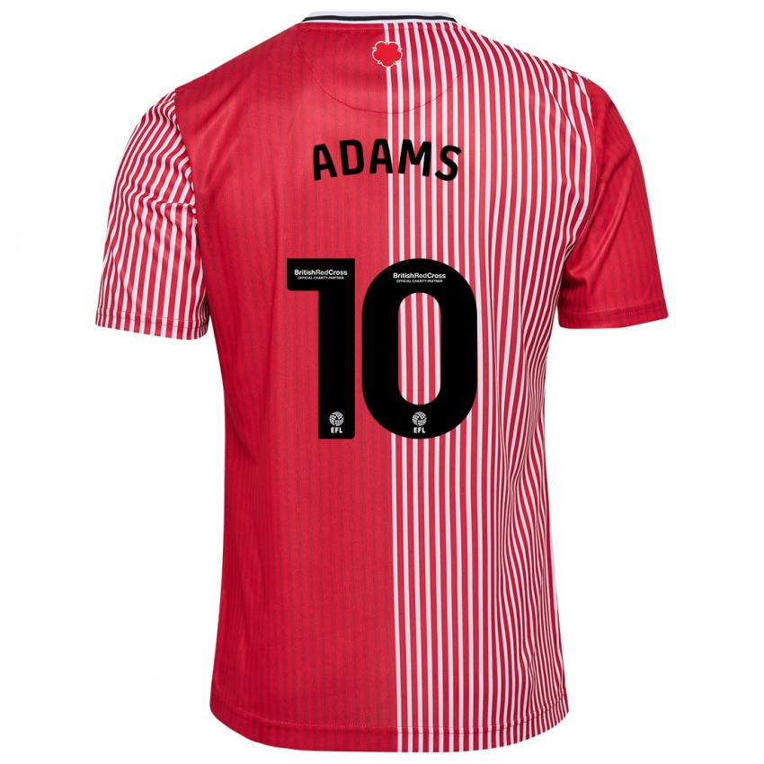 Niño Camiseta Ché Adams #10 Rojo 1ª Equipación 2023/24 La Camisa México