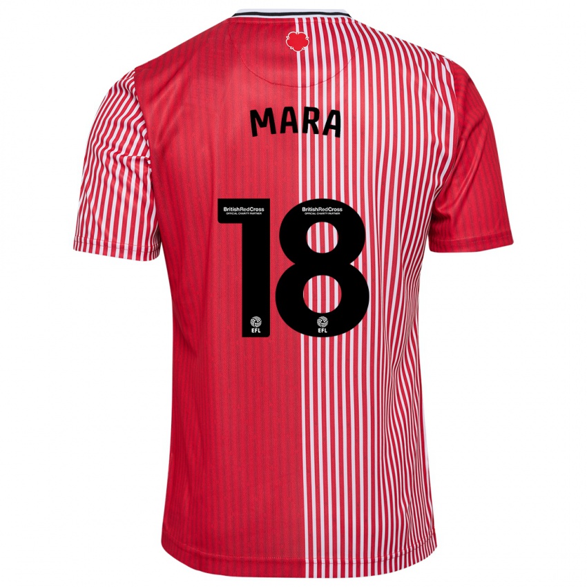 Niño Camiseta Sékou Mara #18 Rojo 1ª Equipación 2023/24 La Camisa México