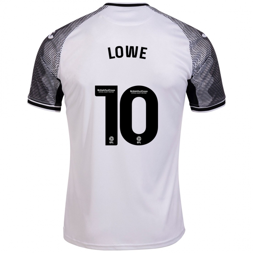 Niño Camiseta Jamal Lowe #10 Blanco 1ª Equipación 2023/24 La Camisa México