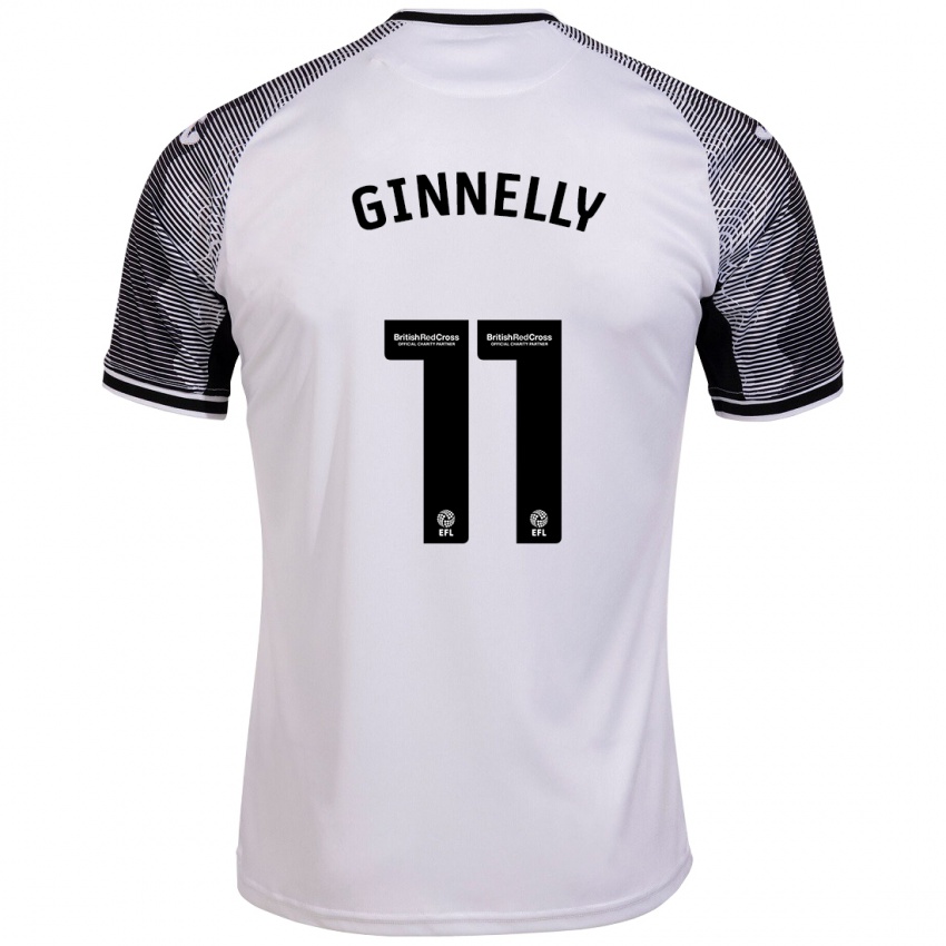 Niño Camiseta Josh Ginnelly #11 Blanco 1ª Equipación 2023/24 La Camisa México