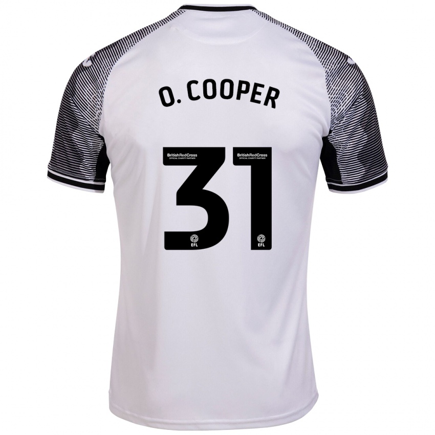 Niño Camiseta Oliver Cooper #31 Blanco 1ª Equipación 2023/24 La Camisa México