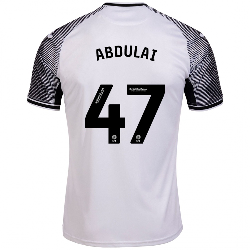 Niño Camiseta Azeem Abdulai #47 Blanco 1ª Equipación 2023/24 La Camisa México