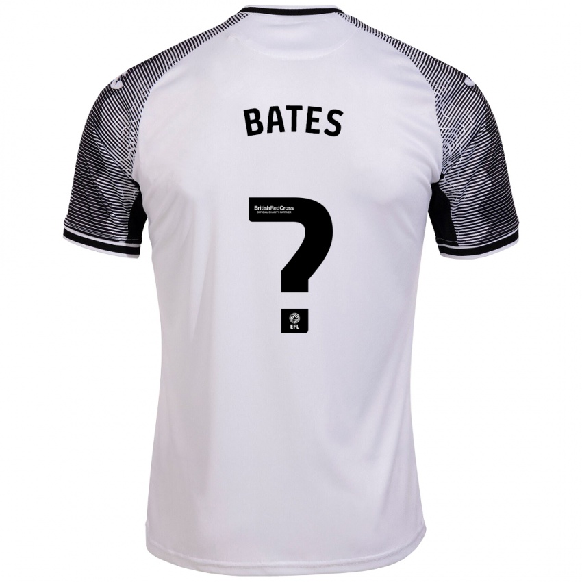 Niño Camiseta Mitchell Bates #0 Blanco 1ª Equipación 2023/24 La Camisa México