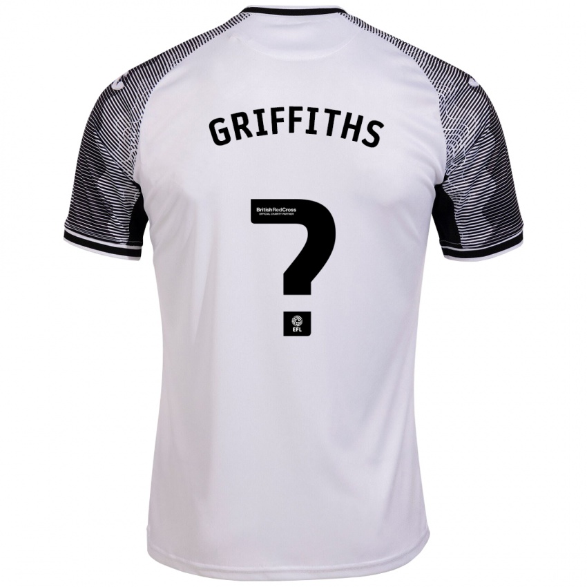 Niño Camiseta Ewan Griffiths #0 Blanco 1ª Equipación 2023/24 La Camisa México