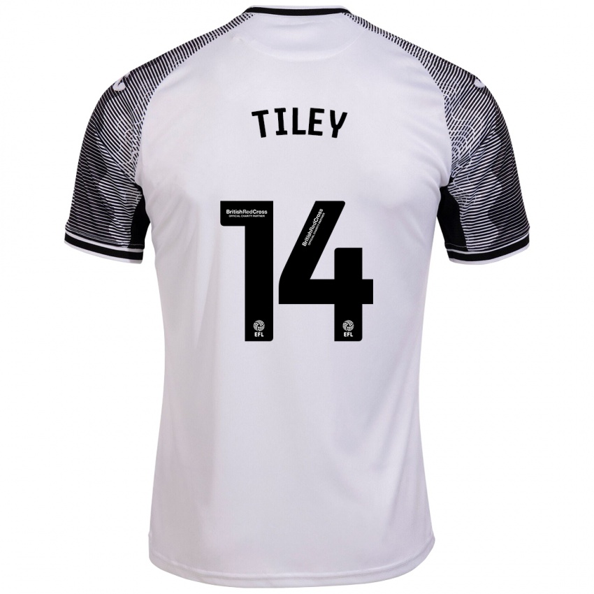 Niño Camiseta Chloe Tiley #14 Blanco 1ª Equipación 2023/24 La Camisa México