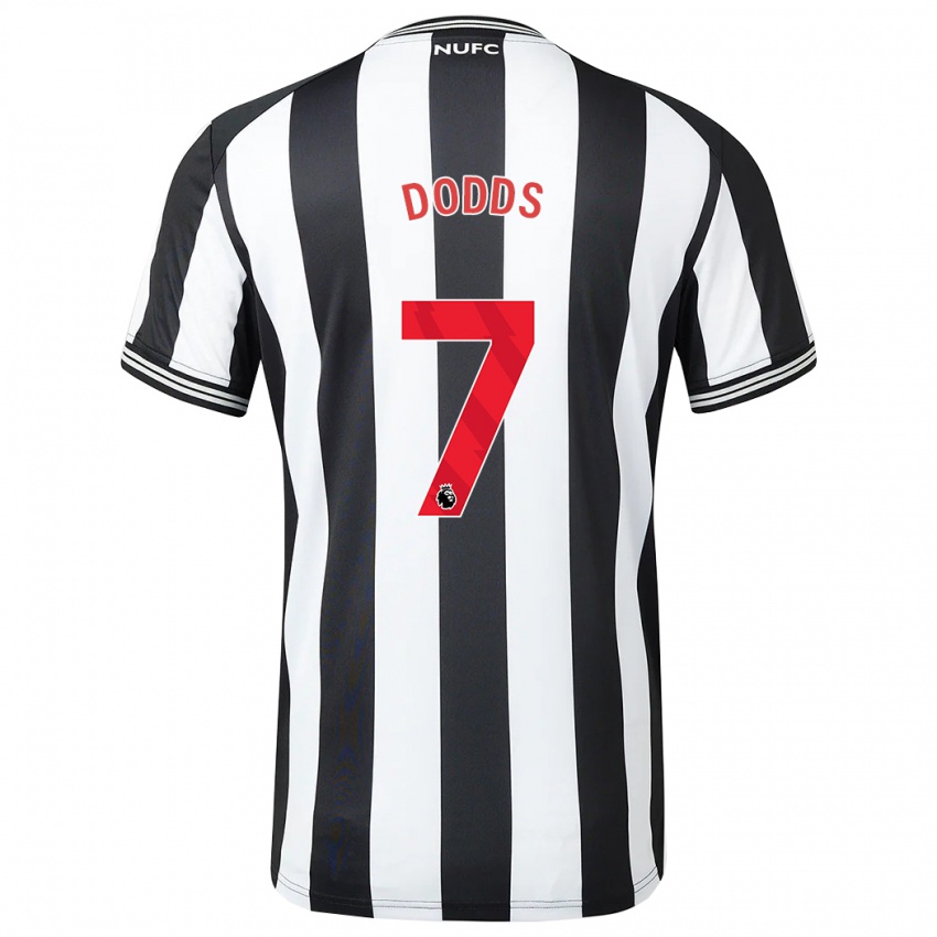 Niño Camiseta Tyler Dodds #7 Blanco Negro 1ª Equipación 2023/24 La Camisa México