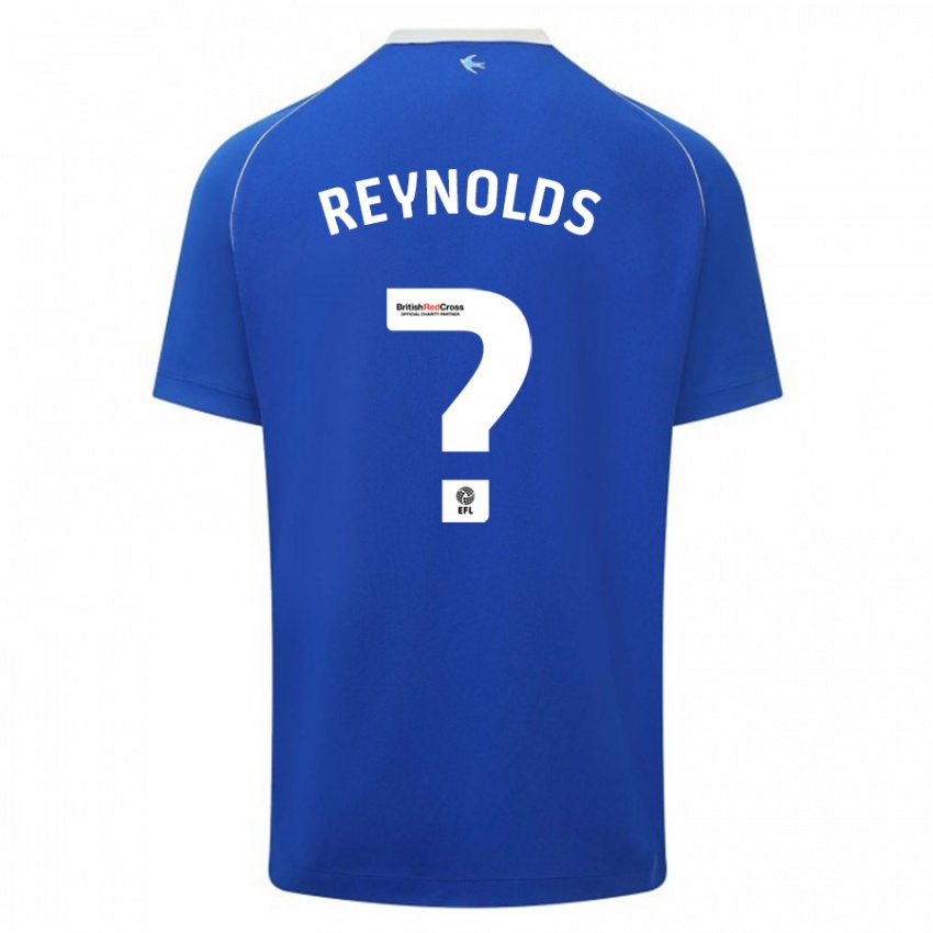 Niño Camiseta Oliver Reynolds #0 Azul 1ª Equipación 2023/24 La Camisa México