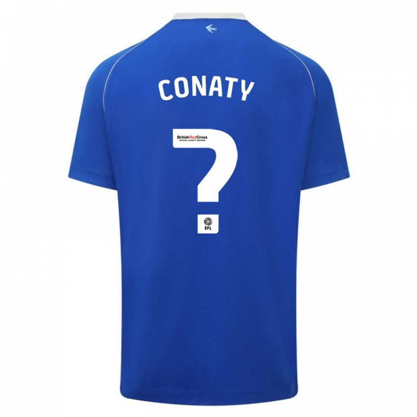 Niño Camiseta Keano Conaty #0 Azul 1ª Equipación 2023/24 La Camisa México