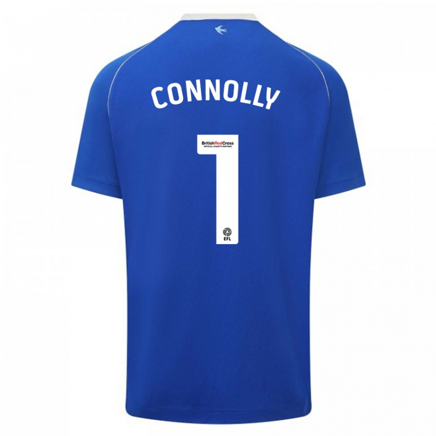 Niño Camiseta Daisy Connolly #1 Azul 1ª Equipación 2023/24 La Camisa México