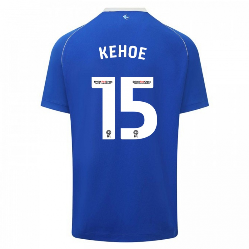 Niño Camiseta Molly Kehoe #15 Azul 1ª Equipación 2023/24 La Camisa México