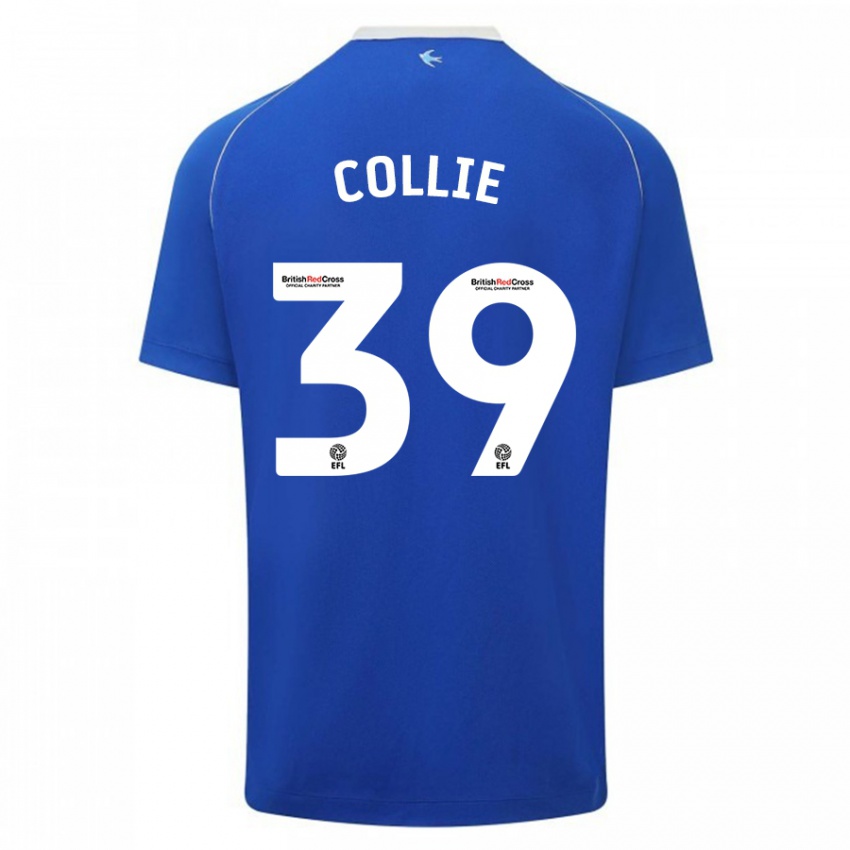 Niño Camiseta Eliza Collie #39 Azul 1ª Equipación 2023/24 La Camisa México