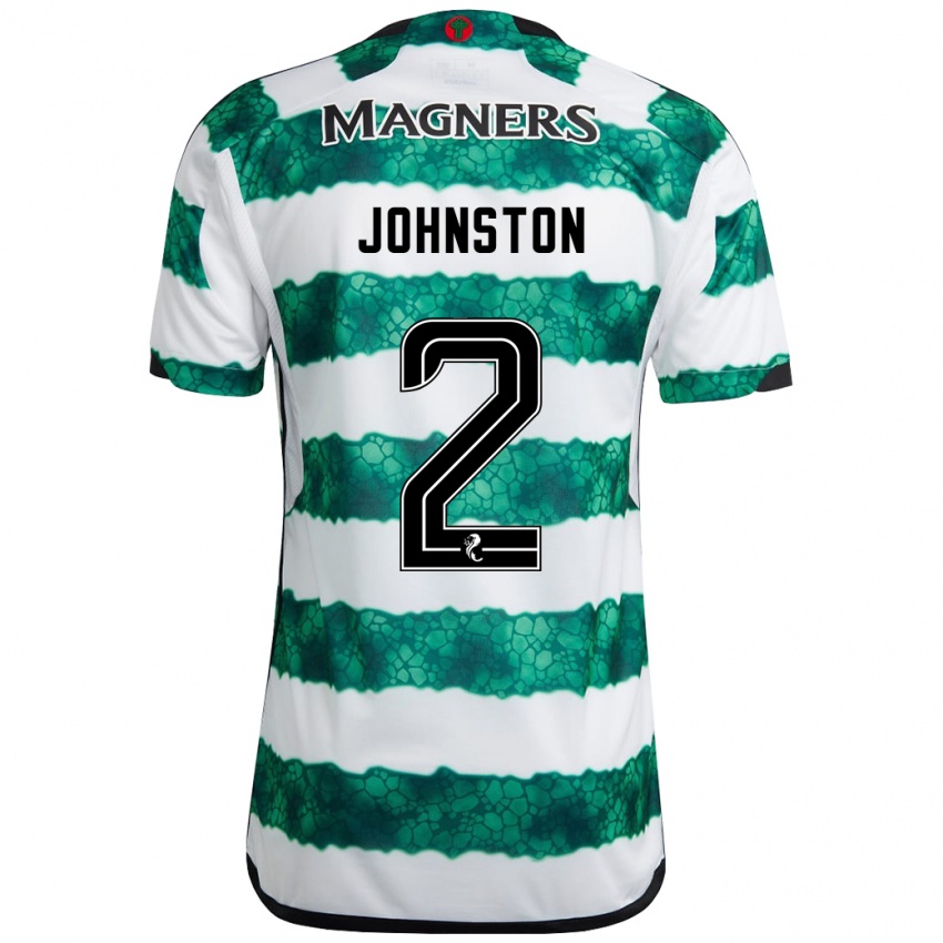 Niño Camiseta Alistair Johnston #2 Verde 1ª Equipación 2023/24 La Camisa México