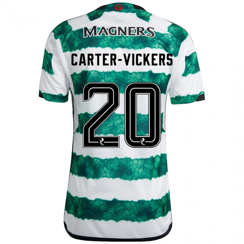 Niño Camiseta Cameron Carter-Vickers #20 Verde 1ª Equipación 2023/24 La Camisa México