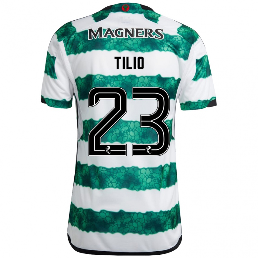 Niño Camiseta Marco Tilio #23 Verde 1ª Equipación 2023/24 La Camisa México